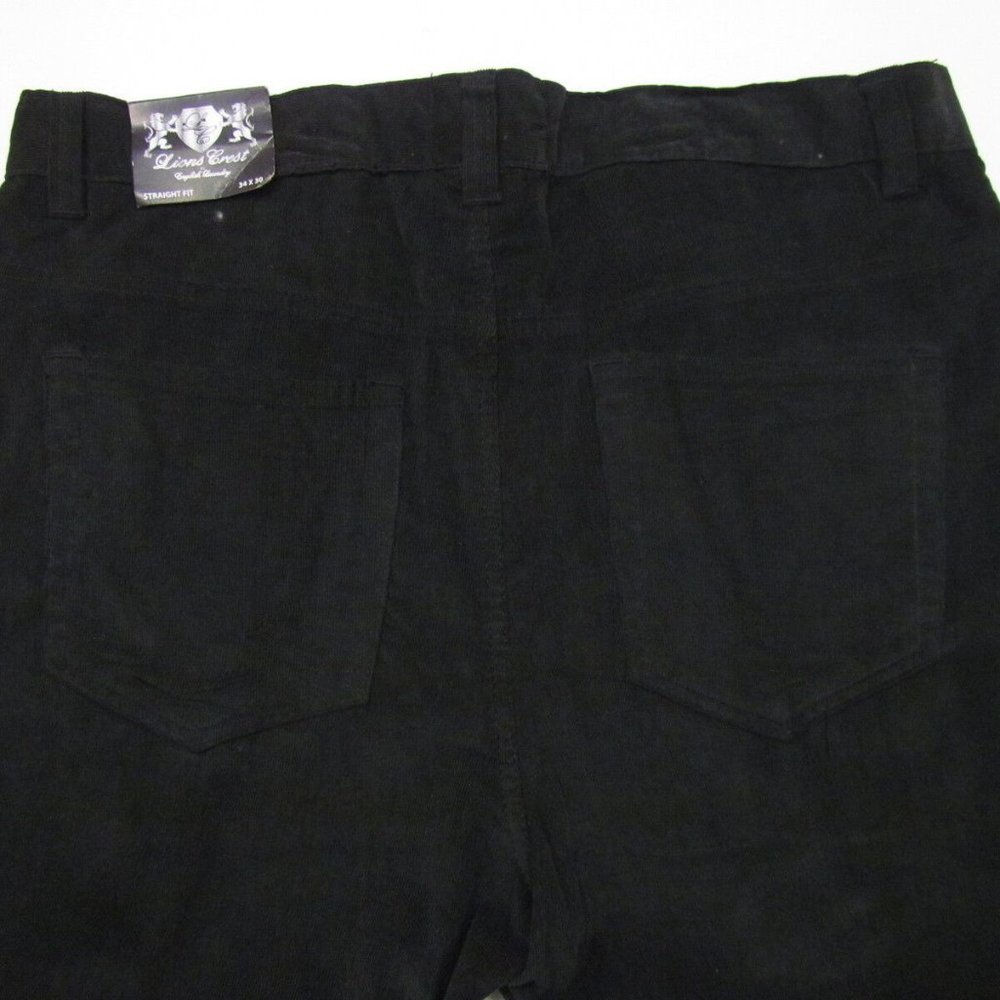 English Laundry 38 x 32 Black Corduroy Pants